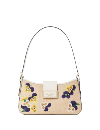 Kate Spade New York Reegan Pansy Toss Small Shoulder Bag