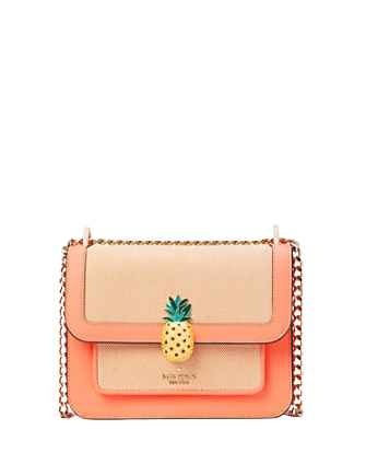Kate Spade New York Remi Pineapple Flap Chain Crossbody
