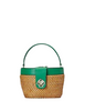 Kate Spade New York Rose Medium Top Handle Basket Bag