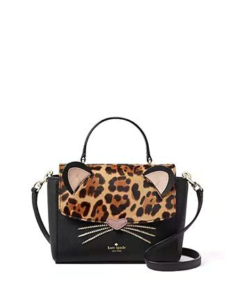 Kate Spade New York Run Wild Leopard Kerrie Satchel