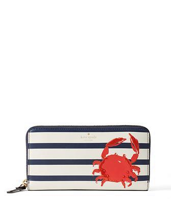 Kate Spade New York Shore Thing Crab Lacey Wallet