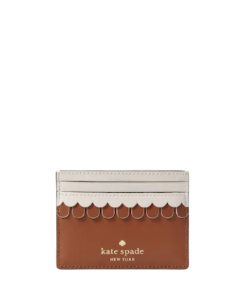 Kate Spade New York Small Gingerbread Card Holder