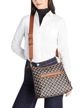 Kate Spade New York Spade Flower Coated Canvas Medium Messenger