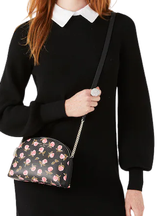 Kate Spade Spencer dome cross body bag - Black