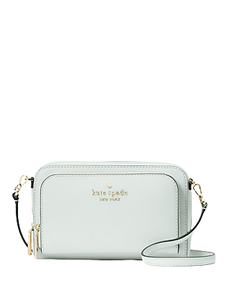 Kate Spade New York Staci Dual Zip Around Crossbody Shoulder Bag (Black) 