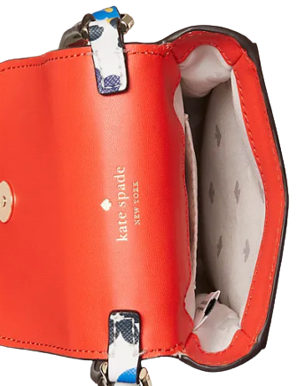 Kate Spade New York Staci North South Sailing Floral Flap Phone Crossbody