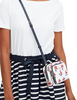 Kate Spade New York Staci Tea Garden Toss Dual Zip Around Crossbody