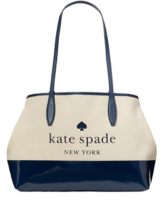 Amazon.com: kate spade new york Cute Canvas Tote Bag for