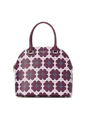 Kate Spade New York Sylvia Graphic Clover Large Dome Satchel