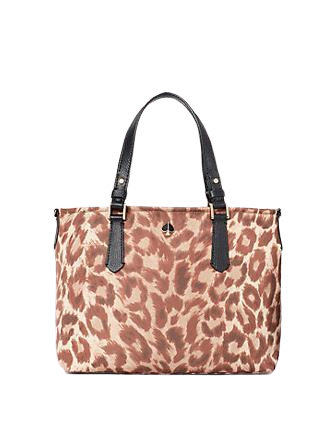 Kate Spade New York Taylor Leopard Small Crossbody Tote