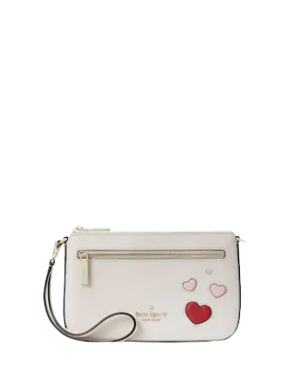 Kate Spade New York Valentines Day Capsule Convertible Heart Wristlet