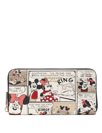 Kate Spade New York X Disney Mickey Mouse Large Continental Wallet