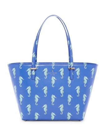 Kate Spade New York Cedar Street Seahorses Mini Harmony Tote