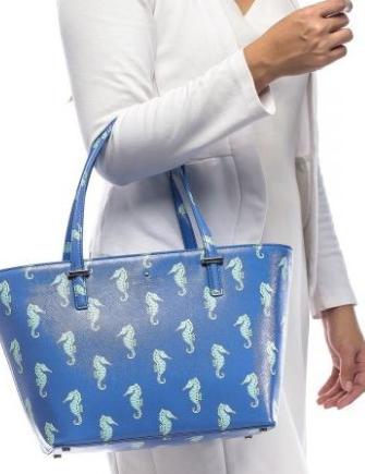 Kate Spade New York Cedar Street Seahorses Mini Harmony Tote