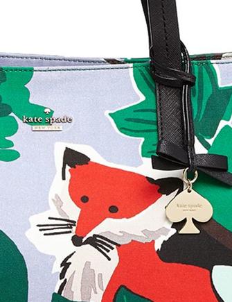 Kate Spade New York Blaze A Trail Large Fox Ryan Tote Brixton Baker