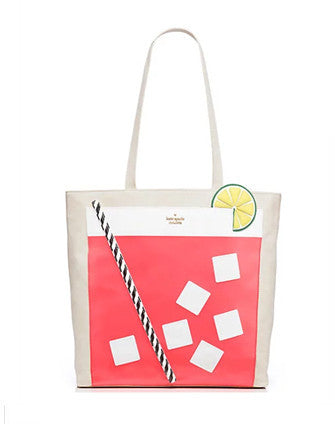 Kate Spade New York Breath of Fresh Air Cocktail Trompe L'oeil Tote