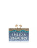 Kate Spade New York Breath of Fresh Air I Need a Vacation Clutch