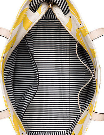 Kate Spade New York Flights of Fancy Thats Bananas Francis Tote