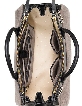 Kate Spade New York Luna Drive Luxe Willow Shearling Satchel