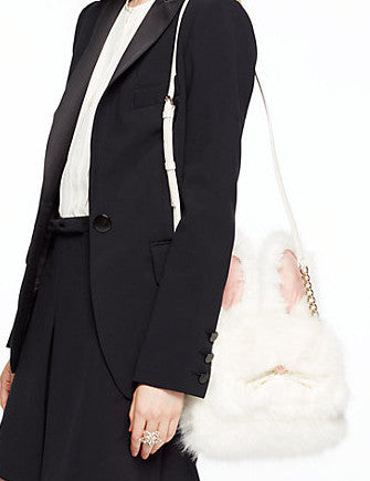 Kate Spade Rabbit faux-fur Shoulder Bag - Farfetch