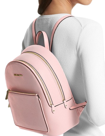 Michael Michael Kors Adina Medium Pebbled Leather Backpack
