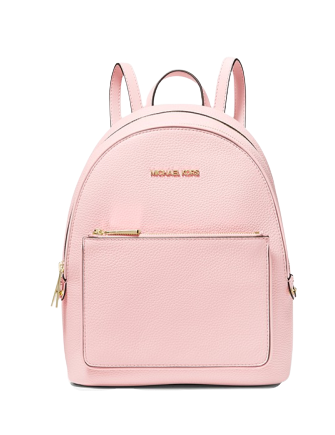 Pink Michael Kors Mk Backpack Pink Mk Backpacks Leather Backpacks