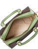 Michael Michael Kors Ayden Medium Logo and Faux Leather Satchel
