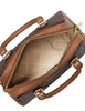 Michael Michael Kors Ayden Medium Logo and Faux Leather Satchel