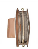 Michael Michael Kors Crossgrain Leather Crossbody Clutch