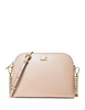 Michael Michael Kors Crossgrain Leather Dome Crossbody
