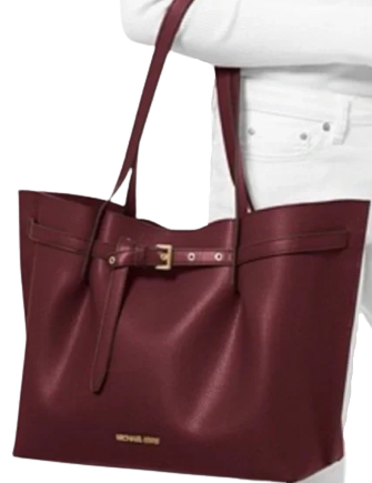 Michael Michael Kors Emilia Large Pebbled Leather Tote Bag