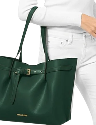 Michael Michael Kors Emilia Large Pebbled Leather Tote Bag