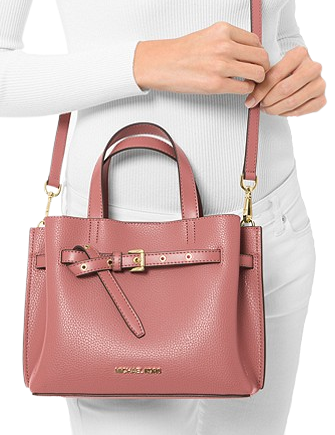 Michael Michael Kors Emilia Small Pebbled Leather Satchel