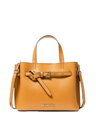 Michael Michael Kors Emilia Small Pebbled Leather Satchel