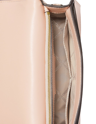 Michael Michael Kors Jet Set Flap Chain Leather Crossbody