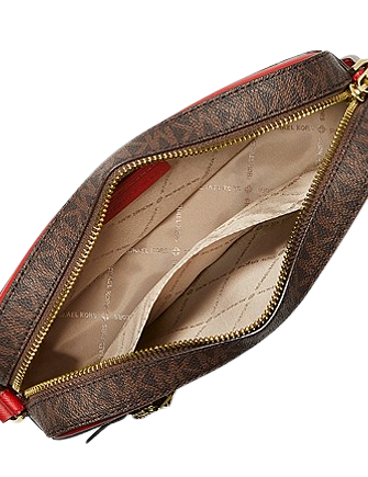 Michael Michael Kors Jet Set Large Logo Crossbody Bag