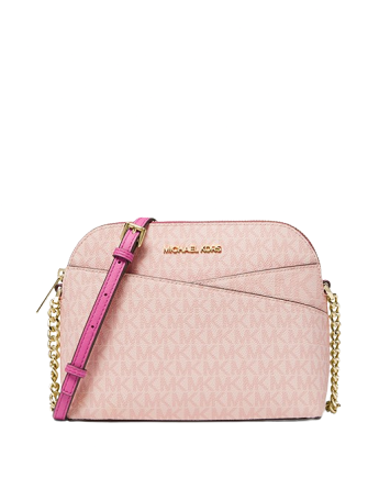 Michael Michael Kors Jet Set Travel Medium Logo Dome Crossbody Bag Michael Michael Kors Jet Set Travel Medium Logo Dome Crossbody Bag