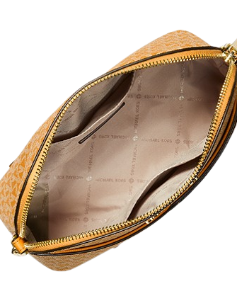 Michael Michael Kors Jet Set Travel Medium Logo Dome Crossbody Bag