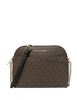 Michael Michael Kors Jet Set Travel Medium Logo Dome Crossbody Bag