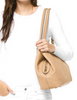 Michael Michael Kors Large Raven Leather Shoulder Tote