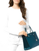 Michael Michael Kors Mercer Accordion Pebble Leather Tote