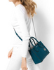 Michael Michael Kors Mercer Medium Bonded Leather Crossbody