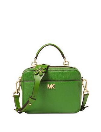 MICHAEL KORS 蝶装飾オリーブグリーンミニバッグ Michael Michael Kors Jet set bag with detachable coin purse