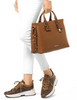 Michael Michael Kors Rollins Large Python Embossed Satchel
