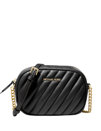 MICHAEL KORS ROSE ボディバッグ ブラック Michael Michael Kors Rose Small Quilted Crossbody Bag