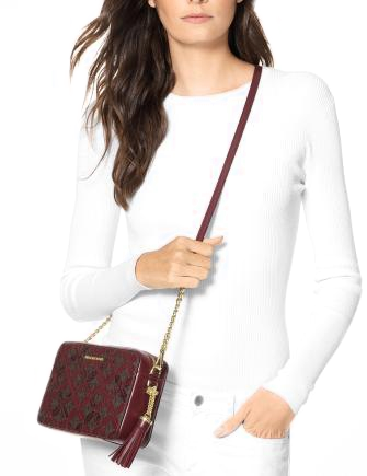 Michael Michael Kors Signature Floral Camera Bag