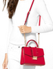 Michael Michael Kors Sloan Medium Ruffle Top Handle Satchel