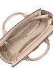 Michael Michael Kors Sylvia Medium Crossgrain Leather Satchel