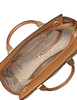 Michael Michael Kors Sylvia Medium Crossgrain Leather Satchel