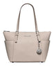 Michael Michael Kors East West Jet Set Saffiano Top Zip Large Tote